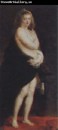 Peter Paul Rubens helene fourment in a fur wrap